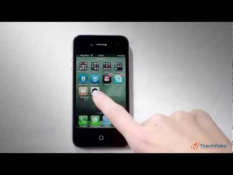 Внешний вид экрана, кнопки, навигация iPhone 4 (2/30)
