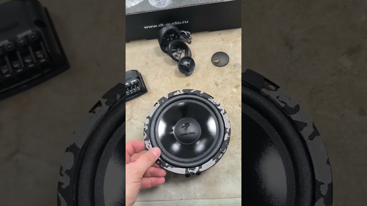 Замена штатных динамиков в Changan CS55 plus на DL Audio Anaconda 165 Comp