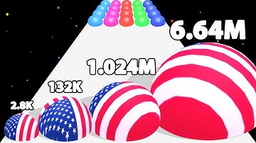 GROW YOUR COUNTRY (Roblox) Eat Blob Simulator SATISFYING Video Games