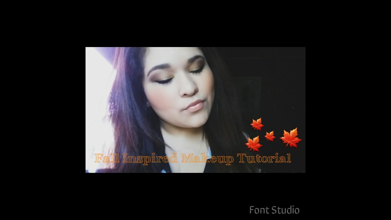 Fall Inspired Makeup Tutorial - YouTube
