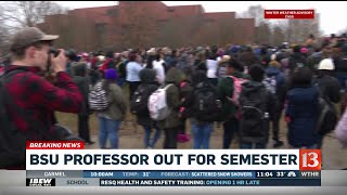 BSU prof won't teach this semester