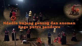 aksi bujang ganong dan anoman Rogo putro pandowo