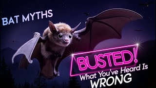 Bats: Myths vs Reality – The Truth Behind the World’s Most Misunderstood Mammal #BatFacts#BatMyths