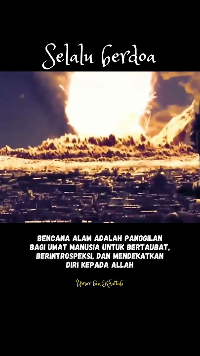 Motivasi: Bencana Alam #shorts #motivasi