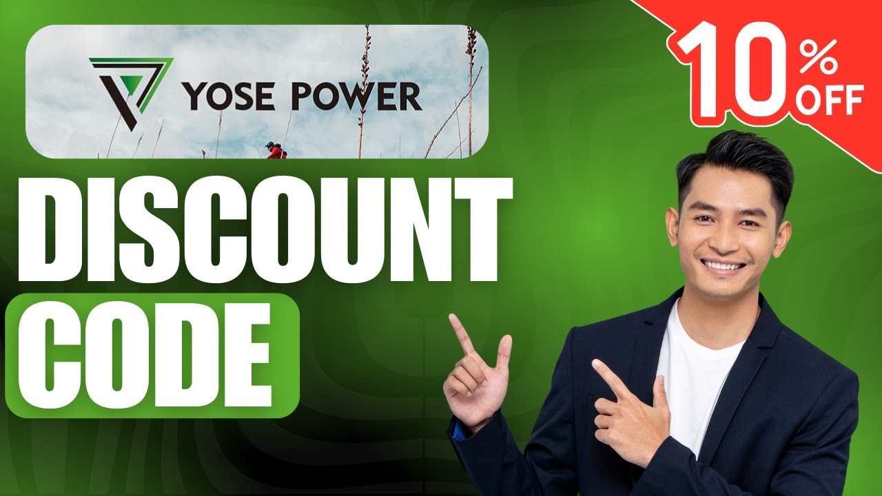 Yosepower Discount Code - CRAFTO10 Get 10% Discount On All Orders | Yosepower Discount Code 2025