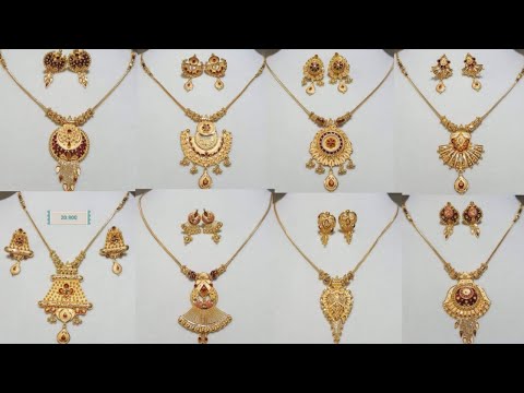 Latest gold chain necklace design with 