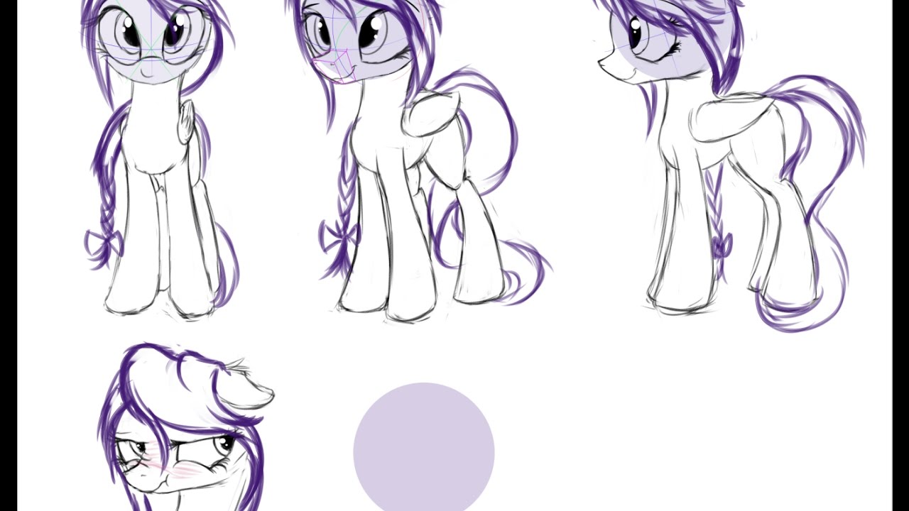 Рисунки пони для срисовки позы
