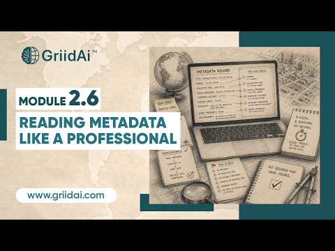 The 60-Second Data Gate: How to Read Metadata | GriidAi Academy