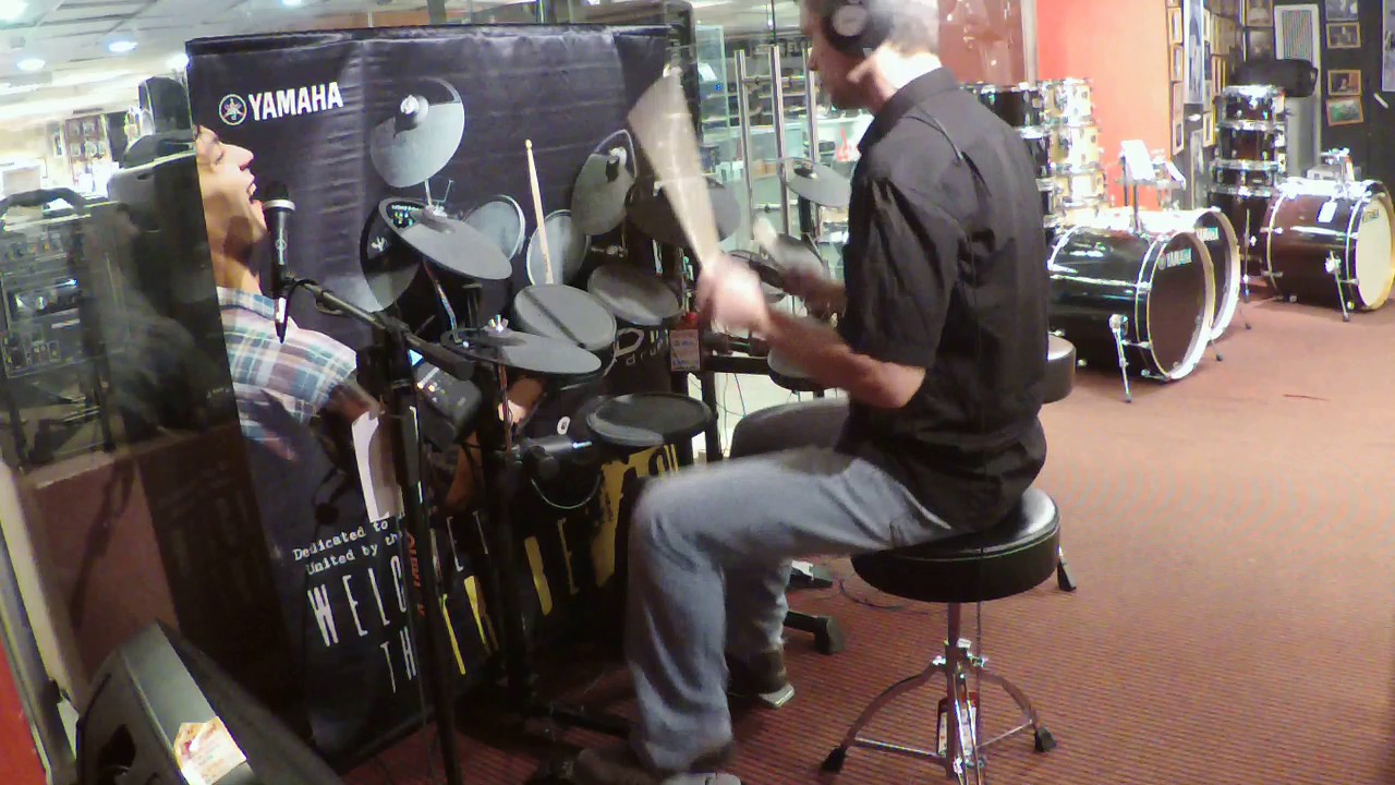 YAMAHA Electronic Drums DTX450K YouTube