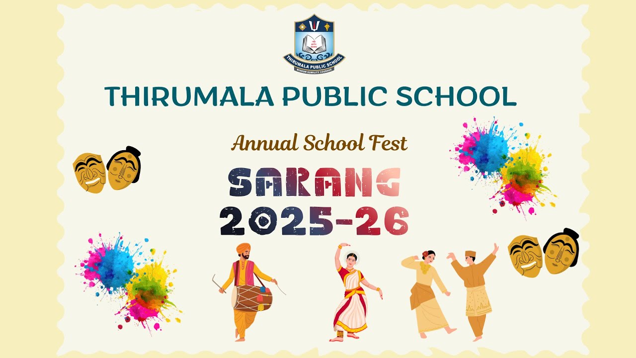 Thirumala Public School Annual Day 2025-26  'Sarang'