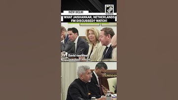 “Turbulent times, changing geopolitics...” Must watch! What EAM Jaishankar, Netherlands FM discussed