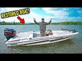 FISHING A TOURNAMENT IN MY RESTORED BASS BOAT! ( It Went TERRIBLE)