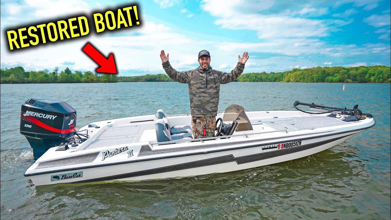 FISHING A TOURNAMENT IN MY RESTORED BASS BOAT! ( It Went TERRIBLE)