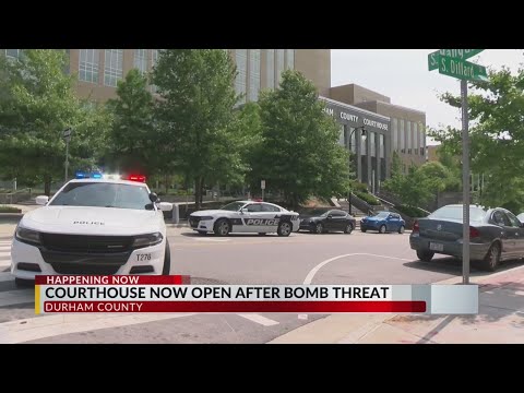Durham County Courthouse reopens after bomb threat