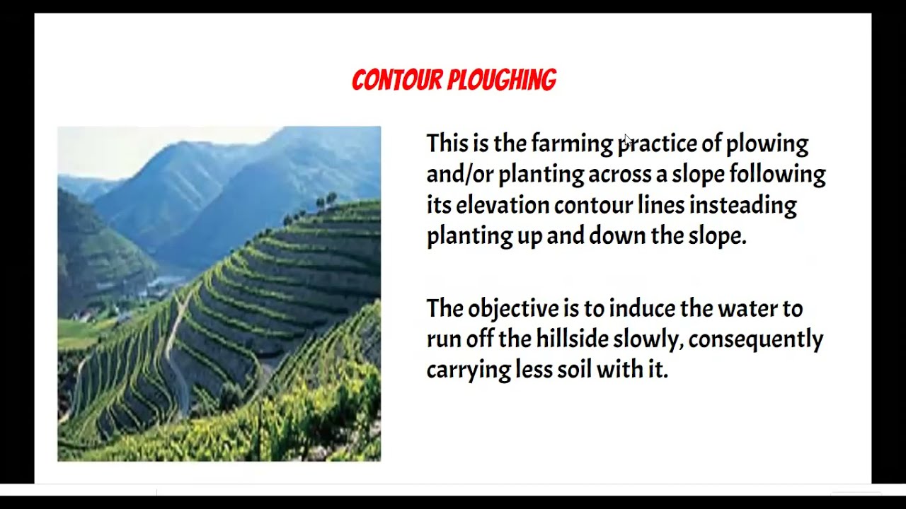 CAPE GEOGRAPHY- Unit 2: Types of Soil Conservation