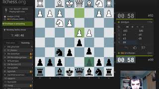 Playing bullet with a trackpad on lichess.org