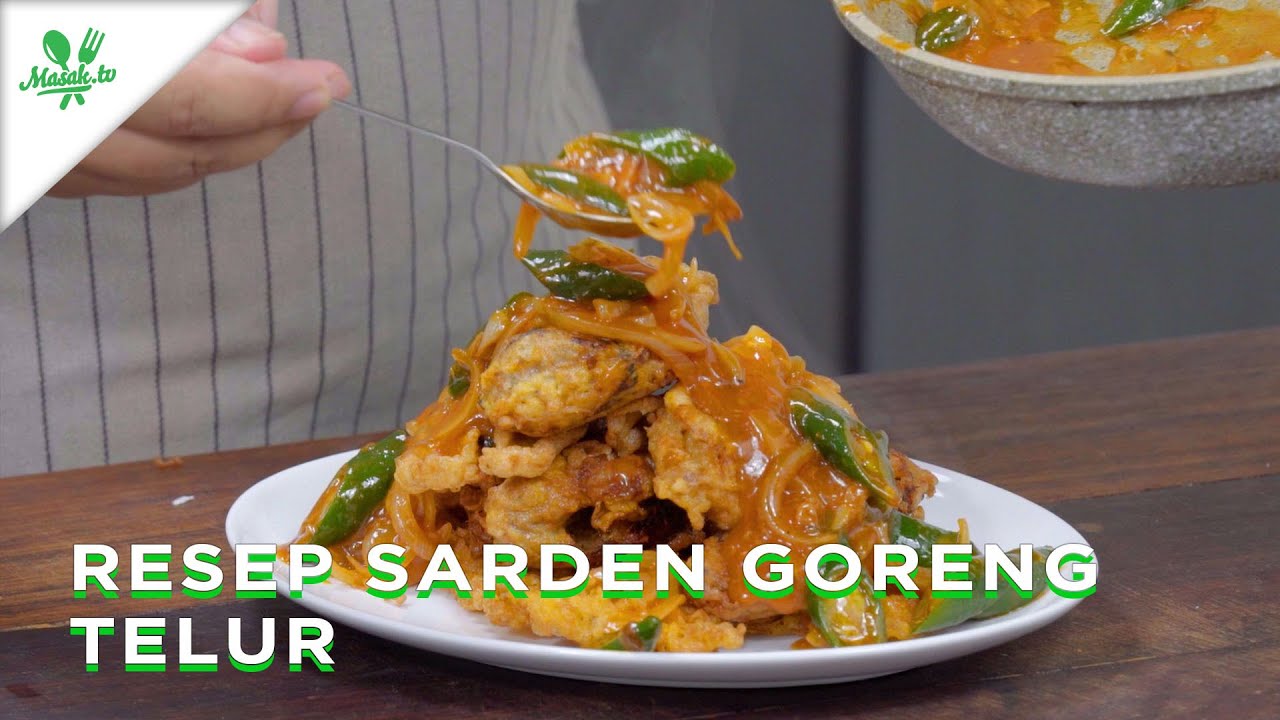 Resep Sarden Goreng Telur