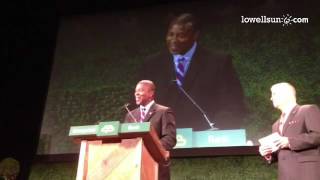 Founder & CEO Brian Chapman accepts Corporate Philanthropy Award on behalf of Mill City Environmenta