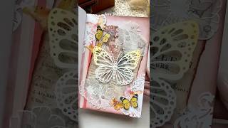 ASMR Butterfly theme Journaling🦋#journalwithme #journaling #scrapbooking