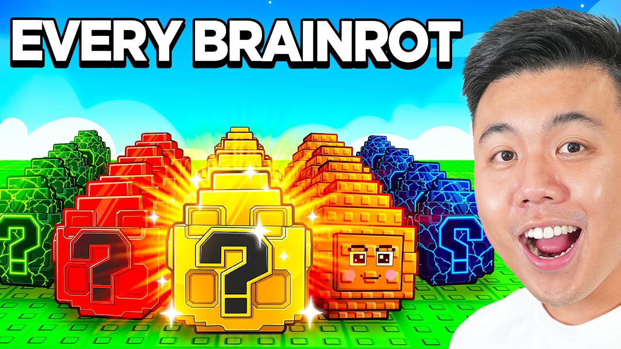 Starting Over With EVERY BRAINROT In Steal An Egg..