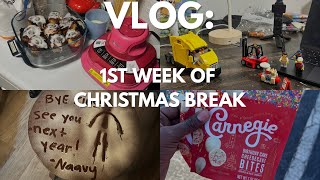 Download Lagu VLOG: 1st Day of Christmas Break| Building Legos| Burning the Cinnamon Rolls| The Ninja Crispi MP3