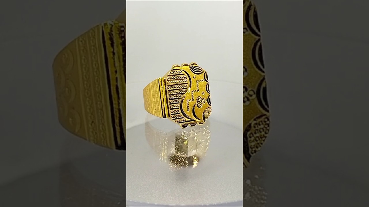 Men Ring gold design Ak 916 