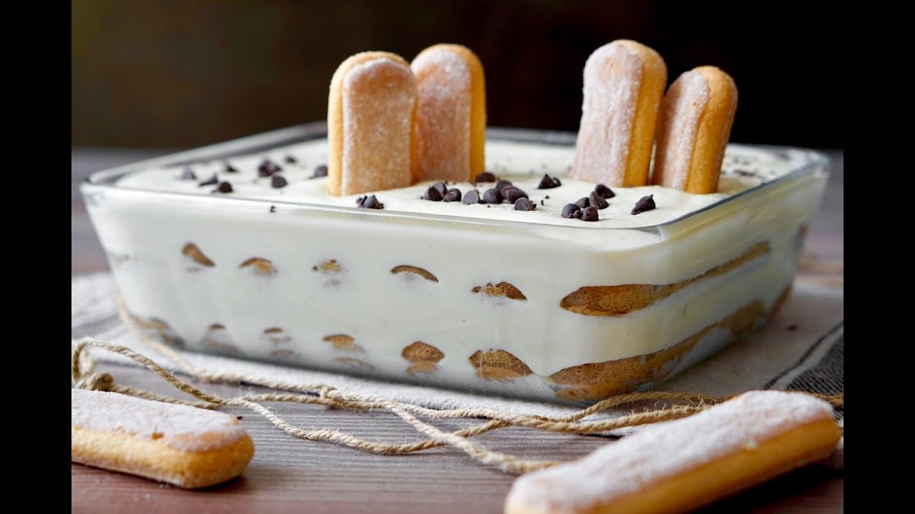 Tiramisù con la Ricotta - YouTube