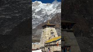 Kedarnath Temple View That Doesn’t Feel Real 🏔️ #kedarnath