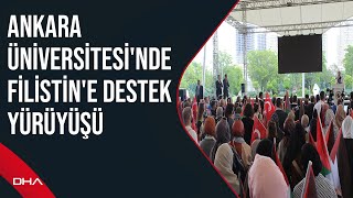 Ankara Üniversitesi'nde Filistin'e destek yürüyüşü by Demirören Haber Ajansı 1,435 views 2 days ago 7 minutes, 37 seconds