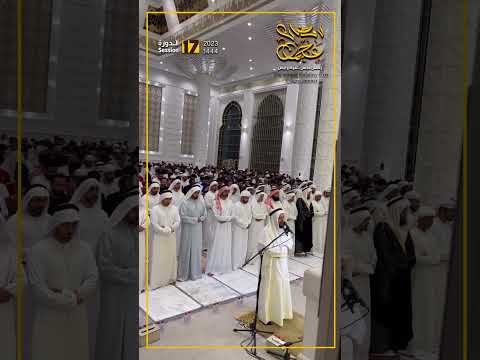 من صلاة القيام في مسجد آمنة الغرير في عجمان من صلاة القيام في مسجد آمنة الغرير في عجمان