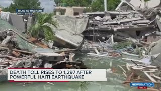 Death toll of powerful eathquake in Haiti soars to 1,297