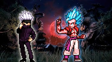 Gojo Revealed V2 JVL OP(New) VS Gogeta OP(All Form) in Jump Force Mugen