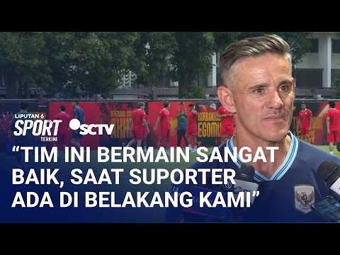 Jelang Indonesia vs Malaysia, John Herdman Minta Suporter Penuhi Stadion dan Beri Energi | Liputan 6