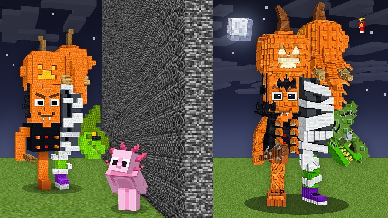 I Cheated With SPOOKY BRAINROT In Minecraft Build Battle