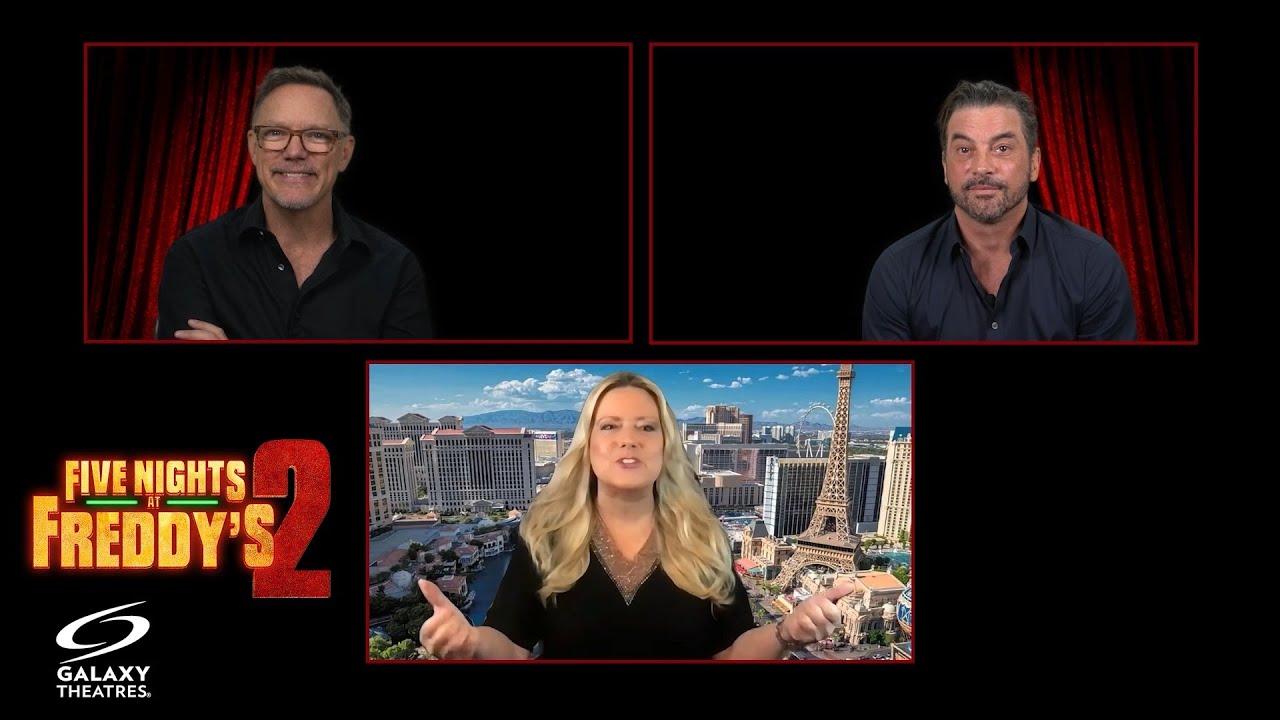 FIVE NIGHTS AT FREDDY'S 2 | Exclusive Interview with Matthew Lillard and Skeet Ulrich