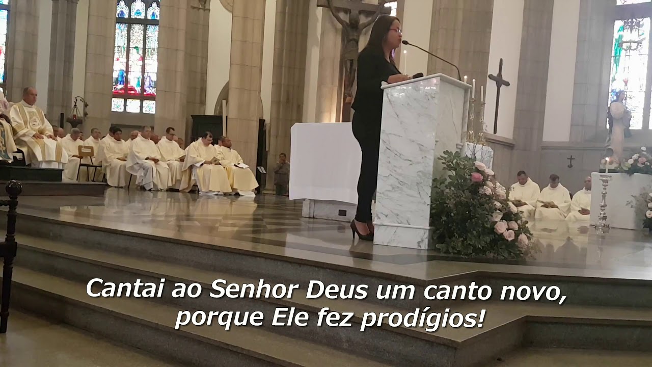 Salmo 97: Cantai ao Senhor Deus um canto novo, porque ele fez prodígios!