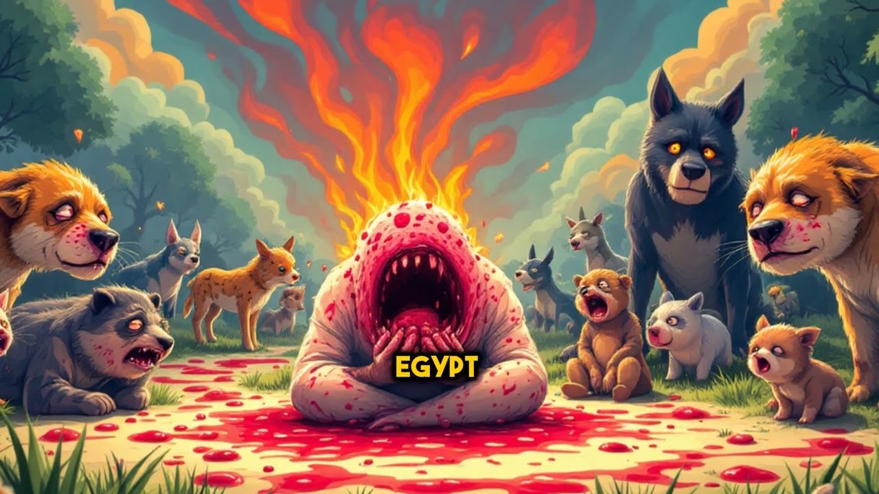 The Ten Plagues of Egypt | AI Animation