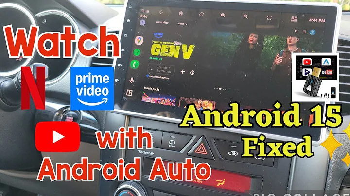 How to Watch Netflix | YouTube on Android Auto with Android  Version 15 | CarStream | Part 2