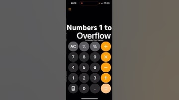 Numbers 1 to Overflow (Extremely Short Version)