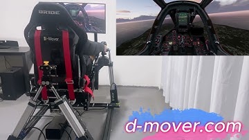 DCS| Novice SU25T takes off| D-Mover 4DOF Motion Simulator for flight simulation