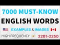 Master 50 English Words Everyday Daily Life 7000 High Frequency English Words Images Examples Master 50 English Words Everyday Daily Life 7000 High Frequency English Words Images Examples