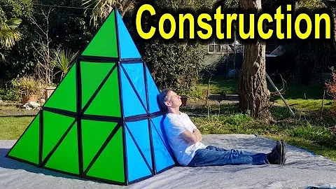 How it's made: World's Largest Pyraminx puzzle