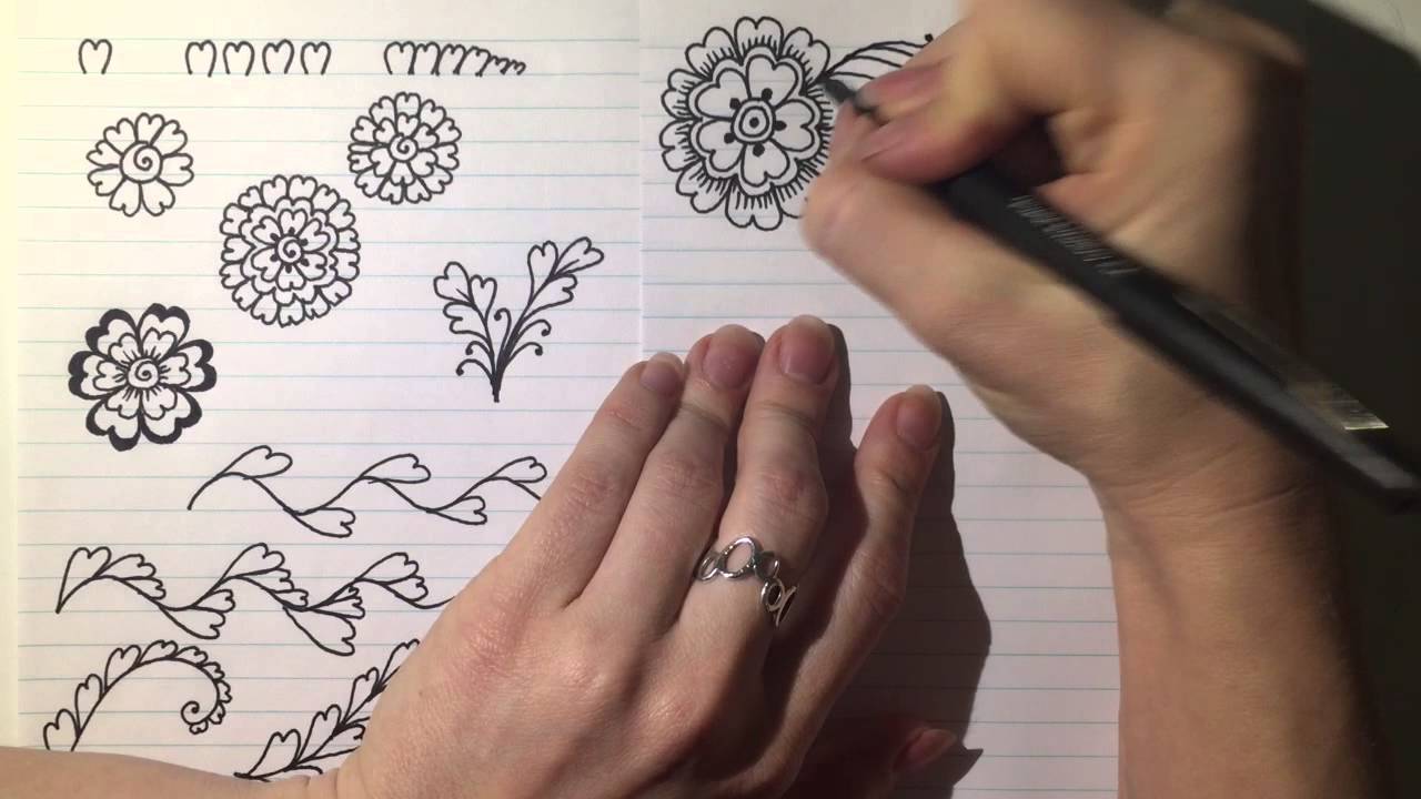 Henna Alphabet: Element 