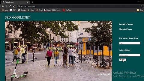 Object-Detection Selection Model Using SSD_Mobile-Net