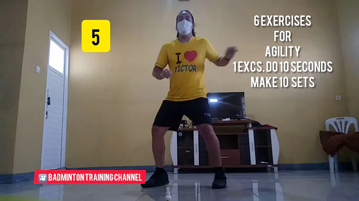 6 Exercises Agility and Footwork for Badminton