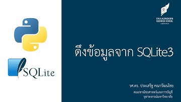 สอนไพธอน Python 3 + SQLite: การดึงข้อมูลจาก SQLite