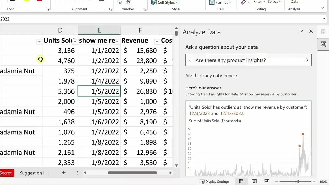 Excel AI - data analysis made easy / course 3 - YouTube