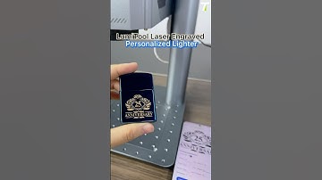 Engrave a lighter with style using the Lumitool F20 laser. 🔥#lumitool #fiberlaser #lumitoolf20