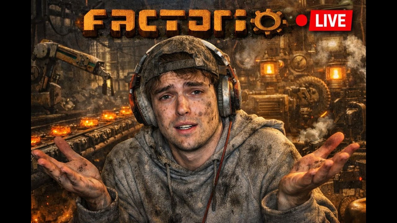 BLIND Factorio Co-op Playthrough with @GreyG0blinmusic | Starting our ...