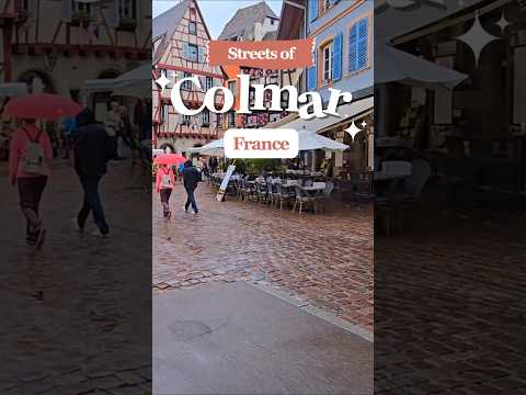 France Colmar in Autumn September #travel #shorts #europe